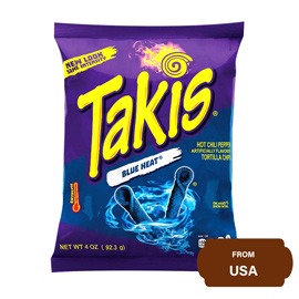 Takis Blue Heat Hot Chilli Pepper Tortilla Chips-92.3 gram